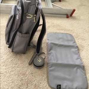 JuJu Be diaper backpack and pacifier case